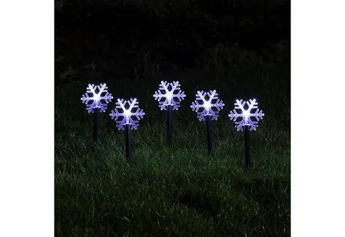 Gartendeko Weiß von Lights4fun