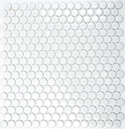 Wand- & Deckenfliesen Weiß von MOSANI