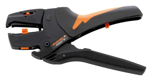WEIDMÜLLER Automatische Abisolierzange 190mm - Leitern - Hochwertige Abisolierzange mit hoher Hebelwirkung und ergonomischem Antirutsch-Griff für präzises Arbeiten.