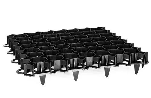 Produktbild Rasengitter schwarz RKP1 ca.49,2x49,2x 3,9cm
