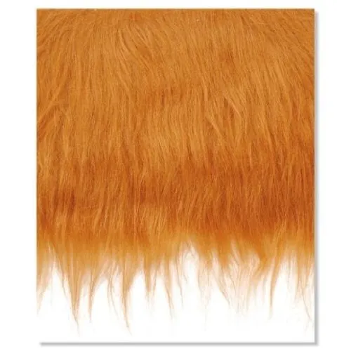 KNORR prandell Langhaarplüsch 20x35cm kupferrot