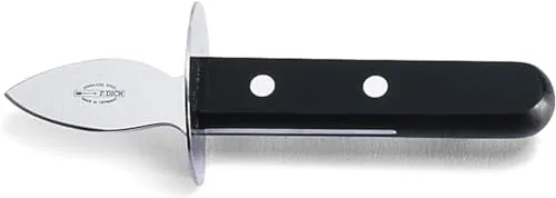 F. DICK Austernbrecher 91096000 - Meeresfrüchte-Werkzeuge – Sicheres Öffnen von Austern mit hygienischem Kunststoffgriff und Schutzplatte zum Verletzungsrisiko minimieren.