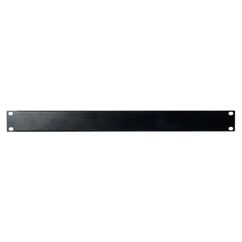 DAP Rack Blindplatte 1HE Stahl Schwarz 2mm