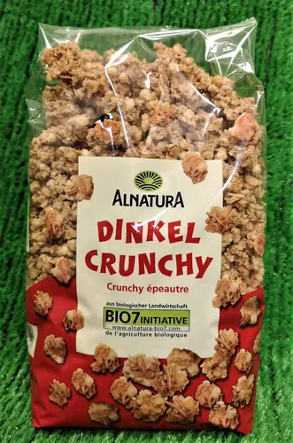 ALNATURA DINKEL CRUNCHY 750g – Knuspriges Dinkel Frühstücksmüsli