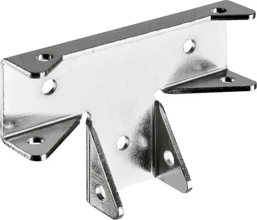Hettich Winkelverbinder T Stahl 44 x 68 x 15 mm vernickelt  Winkelverbinder