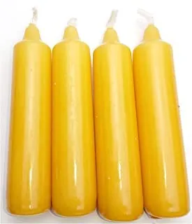 Richard Glässer Kerzen natur Durchmesser 20,5 mm, 4-Stück/Schachtel, 29328