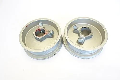 Paar Seiltrommel Garagentor Ersatzteile Seiltrommeln für Sektionaltor Seil Trommel links & rechts Hardware Tore Ersatzteil 1