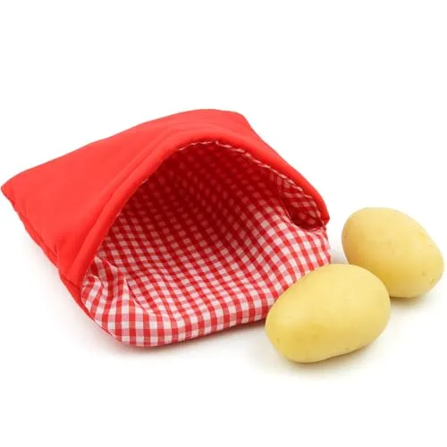 Mikrowellen-Kartoffelbeutel 26 × 20 cm – Schnelles Kochen in 3-5 Minuten
