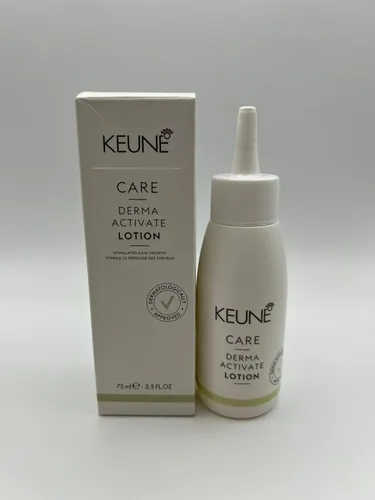 Keune Care Derma Activate Lotion 75ml - Haartherapien, -öle & -schutz mit essenziellen Mineralien, reduziert Haarausfall und fördert kräftigeres Haarwachstum für feines, dünner werdendes Haar.