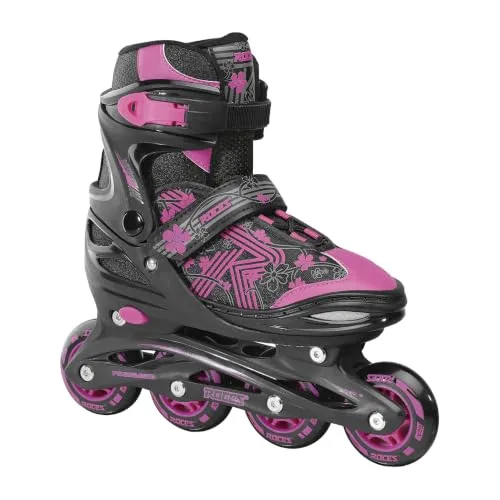 Roces Jokey 3:0 Inline Skates Black-Pink 30 von Roces