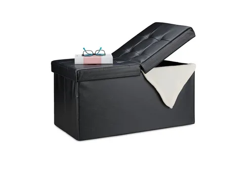 Sitzbank Sitztruhe 84 L von Relaxdays