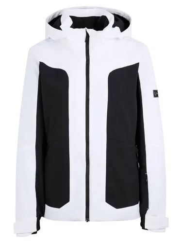 Ziener Skijacke TARLA-Z für Damen, Größe 36 EU - Funktionsjacke aus 100% recyceltem Polyester, ideal für Wintersportlerinnen, die Wert auf nachhaltige Materialien legen und stilvollen Schutz suchen.