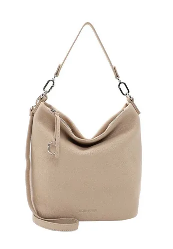 SURI FREY Beuteltasche SFY Debby, sand 420 - Umhängetasche aus hochwertigem Kunstleder mit 16,3 l Volumen, ideal für stilvolle Auftritte im Alltag.