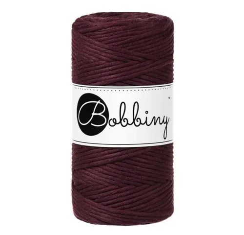 Bobbiny Bobbiny 3 mm Makramee Garn Regular 100 m Häkelwolle, 100 m (3 mm Baumwoll-Kordel), 320 g