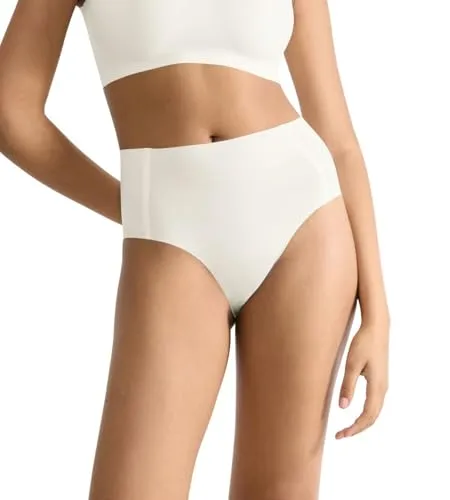 Sloggi Damen Zero Feel 2.0 High Waist, Silk White, L