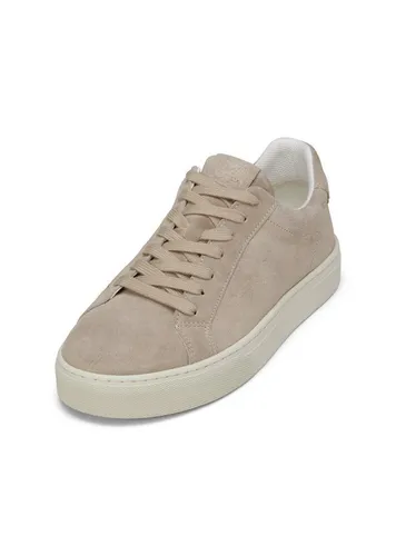 Marc O'Polo Sneaker aus softem Veloursleder in Braun, Größe 45 EU - Elegante Sneaker aus hochwertigem Veloursleder für stilvolle Auftritte. Mit bequemer Schnürung und rutschfester Gummisohle ideal für den Alltag.