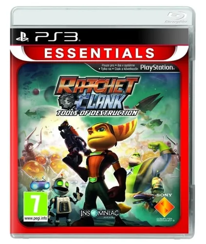Ratchet & Clank Future: Tools Of Destruction (Essentials) - PlayStation 3 - Actionspiel für PS3, erlebe spannende Abenteuer und innovative Waffen in einer fantastischen Welt.