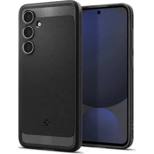 Spigen Rugged Armor - matte black - Samsung Galaxy S24 FE