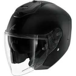 Shark RS Jet Blank Jethelm - Matt-Schwarz - M - Motorradhelm mit einzigartigem Design, bietet unvergleichlichen Schutz und Komfort. Ideal für stilbewusste Fahrer, die Sicherheit und Ästhetik vereinen möchten.