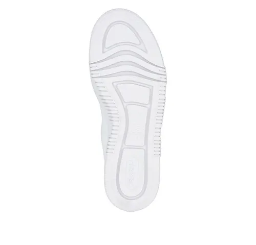 Rieker Damen M1910 Sneaker Low, Weiss, 38 EU - Damen-Sneaker mit federleichter Laufsohle für optimalen Tragekomfort und stilvollen Auftritt.