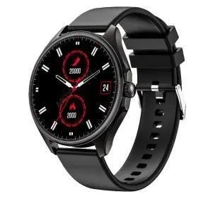 Smartwatch Rund IP67 402 (dunkel-metallic)