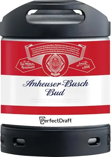 Anheuser-Busch Bud, Premium Lager-Bier, 6l Fass