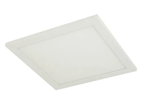 GLOBO LIGHTING Deckenleuchte Rosi - LED Deckenlampe für Wohnzimmer, Küche, Flur und Schlafzimmer - LAMPEN – LED Deckenleuchte in quadratischer Form, 18 Watt, 1440 Lumen, warmweißes Licht (3000K) für gleichmäßige Lichtverteilung und vielseitige Anwendung.