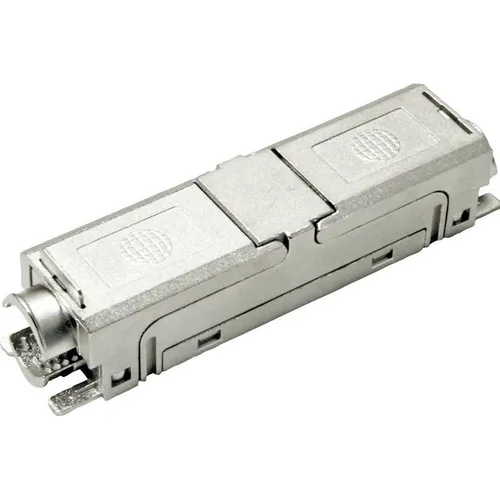 EasyLan fixLink Extender Kat.6A - Geschirmter Netzwerk Extender für 10-Gigabit-Ethernet, einfach zu installieren und ideal zur Reaktivierung stillgelegter Leitungen