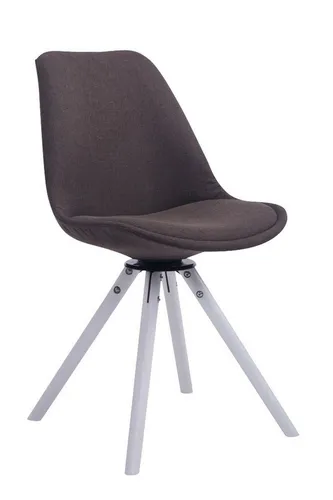 furnicato Besucherstuhl Troyes 84x48x56 cm dunkelgrau