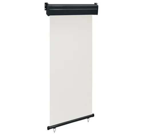 vidaXL Balkon-Seitenmarkise 85x250 cm Creme von vidaXL