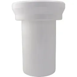 BADfabrik24 WC-Anschlusstutzen DN110 zu DN90 180mm weiß aus Kunststoff