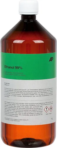 AP Ethanol 99%, Synthetische Qualität, ideal im Haushalt oder als Brennstoff