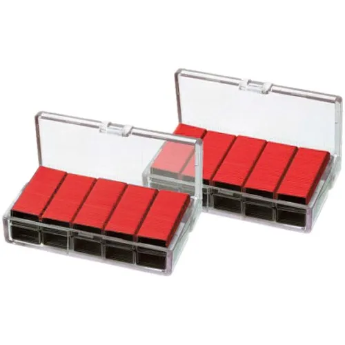 Kangaro Heftklammern Nr. 10 x 1000 Stück rot (1000 x) (41930501)