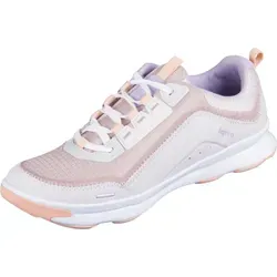 Legero Damen Ready Sneaker, Blush TAN (ROT) 5580, 41 EU - Sportlicher Style - Damen-Sneaker mit verspielter Zickzack-Ziernaht und rutschhemmender Gummilaufsohle. Ideal für aktives Tragen, bietet hohen Komfort durch softes Textilfutter.