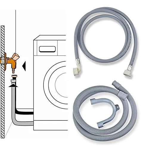 Stabilo-Sanitaer Anschluss-Set 3.5m für Waschmaschinen