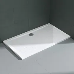 Mai & Mai Antirutsch Duschwanne Lucia AR - Rechteckig in Weiß 90x140cm - Duschwanne in elegantem Weiß, mit Antirutsch-Beschichtung für maximale Sicherheit. Ideal für ebenerdige Montage und robust im Design, perfekt für Ihr Badezimmer.