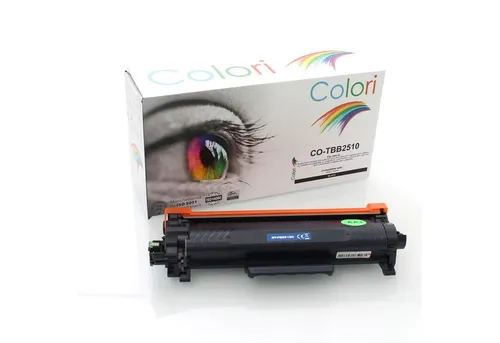Kompatibler Toner TN2510 für Brother Drucker - Toner für Brother DCP, HL und MFC Modelle, liefert bis zu 1200 Seiten und sorgt für gestochen scharfe Ausdrucke.
