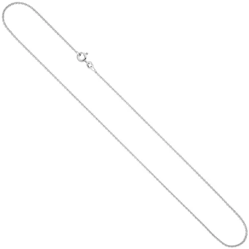 1,5mm Rundanker-Kette Halskette Collier aus 925 Silber rhodiniert 70cm