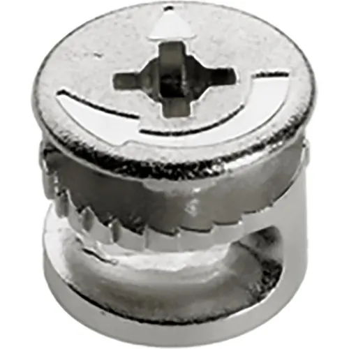 Hettich Rastex 15 mit Abdeckrand, vernickelt, 22 mm (200 Stk.) (228812)