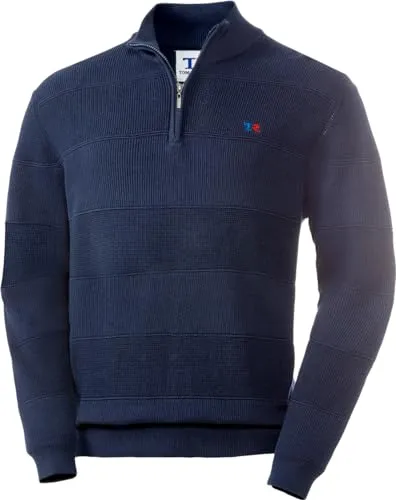 Tom Ramsey Troyer sportliche Logo-Stickerei auf linker Brustseite