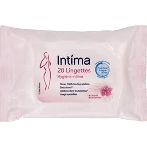 Sagrotan Intima Liasan Intimpflege-Tücher sensitive (1 Packung, 20 Tücher)