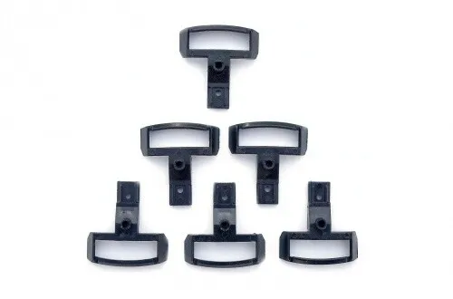 Zenner 6 Kupplungsbögen in schwarz