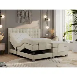 Motorisiertes Boxspringbett 140x200cm