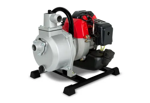 EBERTH 1 Zoll Benzin Wasserpumpe - Wasserpumpen für Teich und Garten, leistungsstark mit einer Fördermenge von bis zu 20.000 l/h - perfekt für große Gartenprojekte.