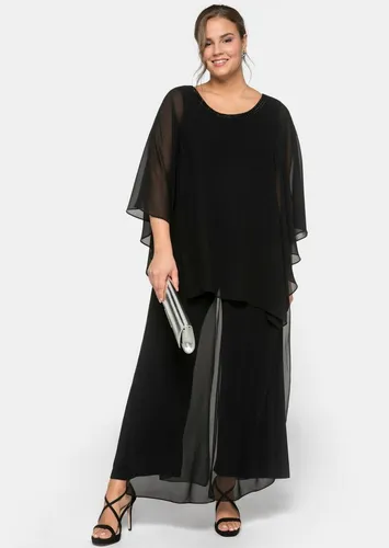 Sheego Klassische Bluse Tunika 3/4-Arm von sheego