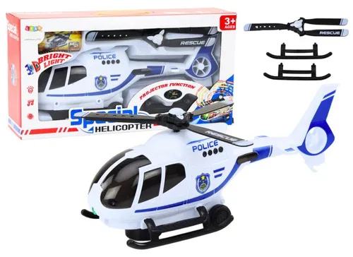 Lean Helikopter Policyjny ?mig?owiec Je?d??cy ?wiat?a D?wi?ki