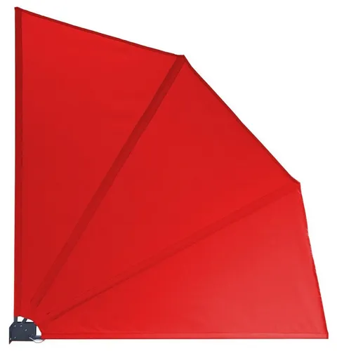 Grasekamp Balkonsichtschutz Balkonfächer 120x120cm - Balkonsichtschutz aus robustem Stahl-Polyester, 120x120 cm, ideal für mehr Privatsphäre und Schutz vor neugierigen Blicken auf Ihrem Balkon.