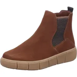 Remonte Stiefelette Veloursleder/Textil - Braun - Größe 40 - Wanderschuhe mit optimalem Tragekomfort dank Soft Fußbett und weicher textiler Decksohle. Ideal für die Übergangszeit mit modischer Laufsohle und praktischem Reißverschluss.