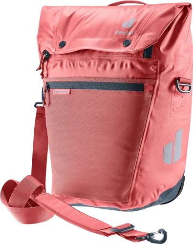 deuter Mainhattan 17+10 - Wasserdichte Hinterradtasche mit BagFix-Halterung, ideal für Tablets und Laptops bis 15 Zoll, inkl. reflektierenden Elementen