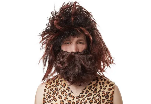 dressforfun Kostüm-Perücke Herrenperücke Steinzeitmensch
